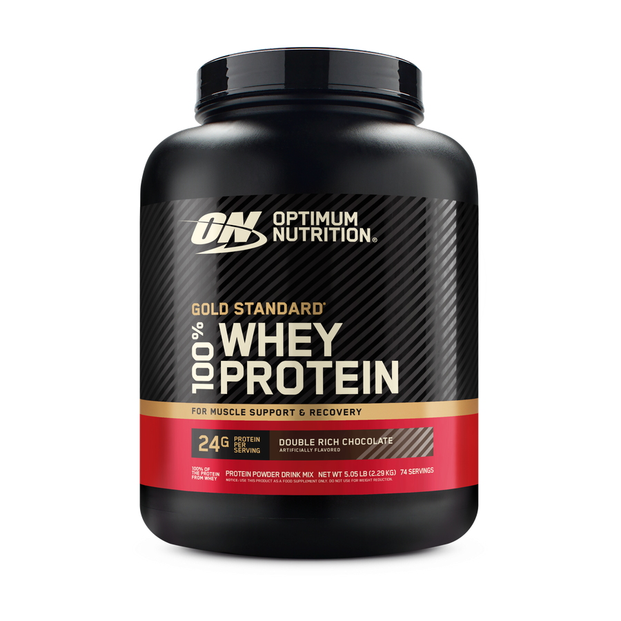 Optimum Nutrition Gold Standard 100% Whey, Double Rich Chocolate, 2,26 kg