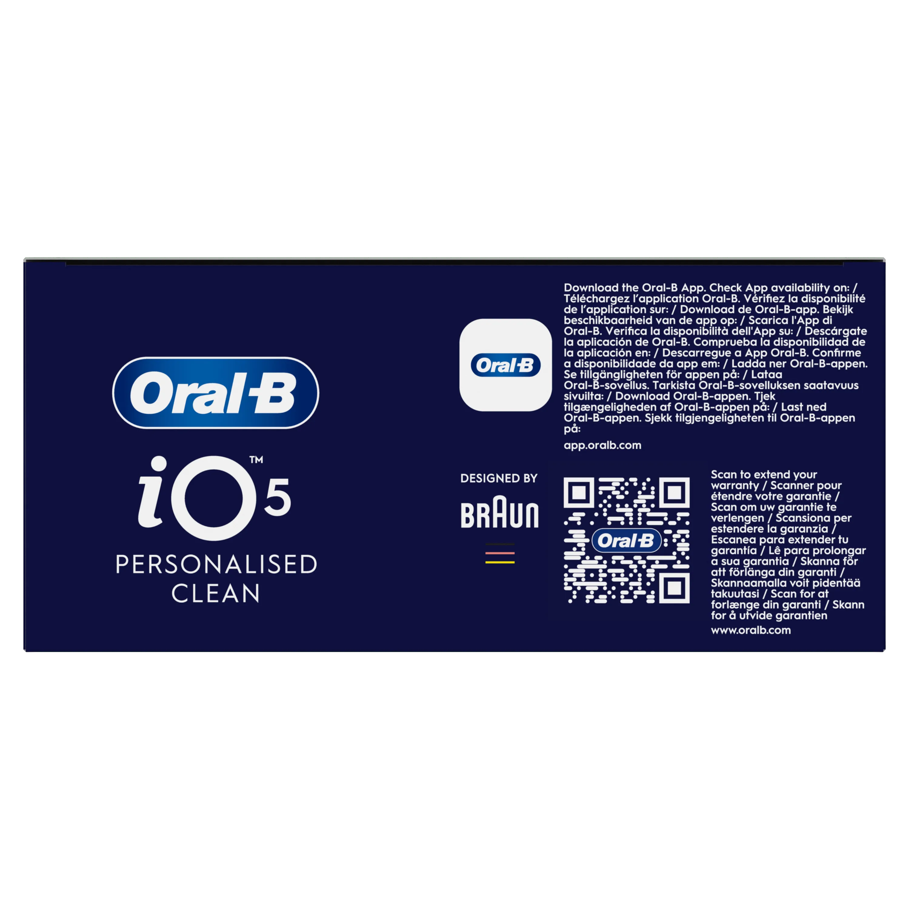 Oral-B iO5 Duo Pack – matt svart och Quiet White – produktbild 6