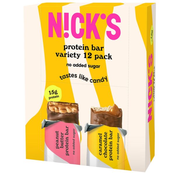 N!CK'S Protein Bar Variety Pack 12 x 50 g