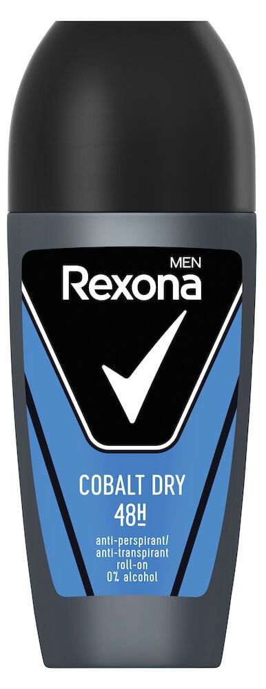 Rexona Men Cobalt Dry Roll-On Antiperspirant – 6 × 50 ml