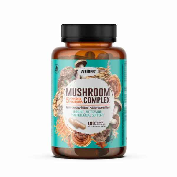 Weider Mushroom Complex – 180 veganska kapslar