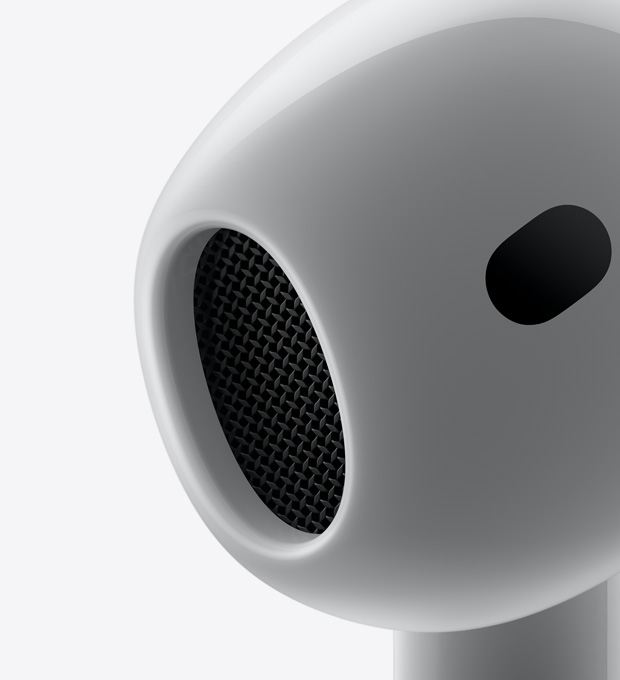 Apple AirPods 4 med aktiv brusreducering – produktbild 6