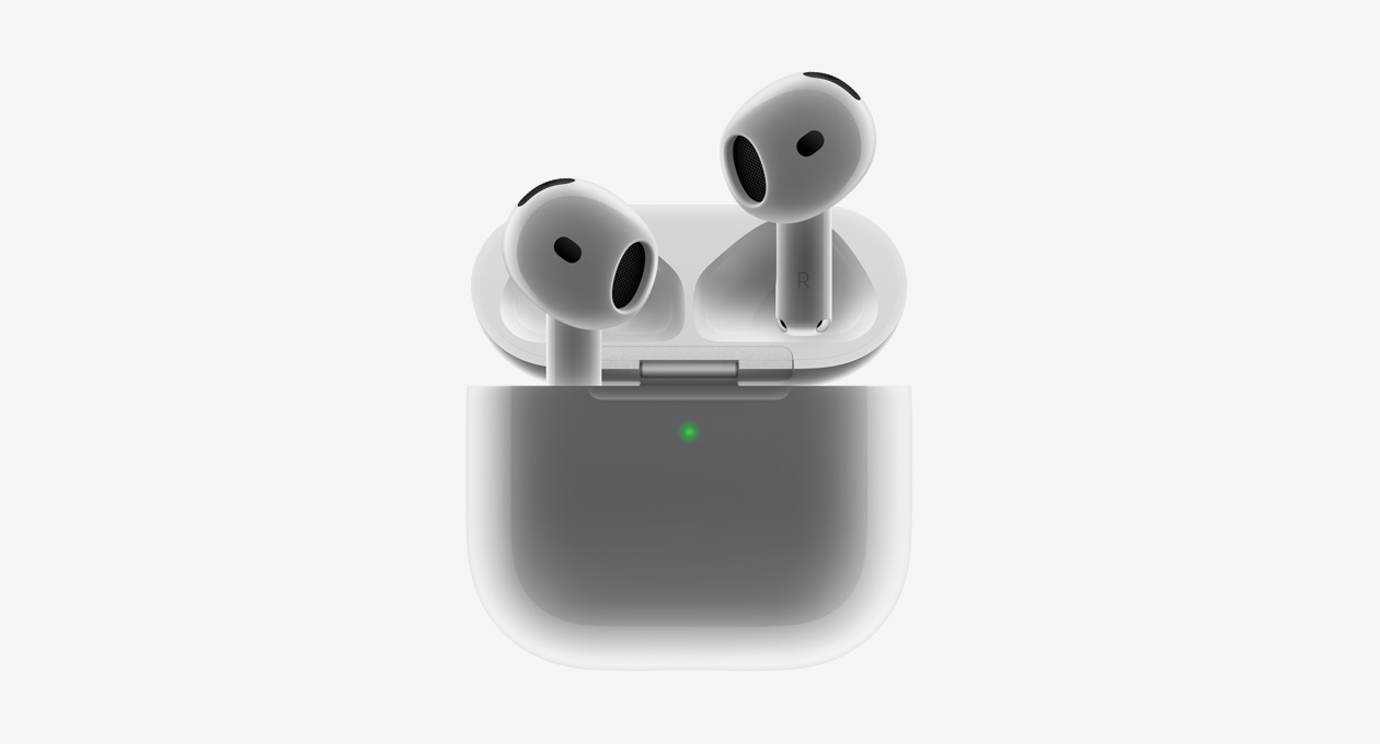 Apple AirPods 4 med aktiv brusreducering – produktbild 2