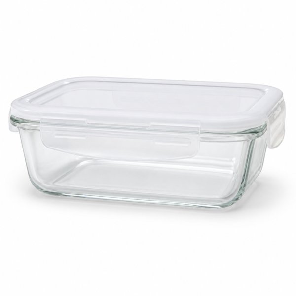 FIXA Glasmatlåda med lock 600 ml