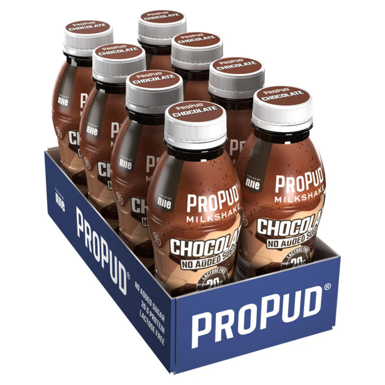 ProPud Milkshake Choklad – 8 flaskor à 330 ml