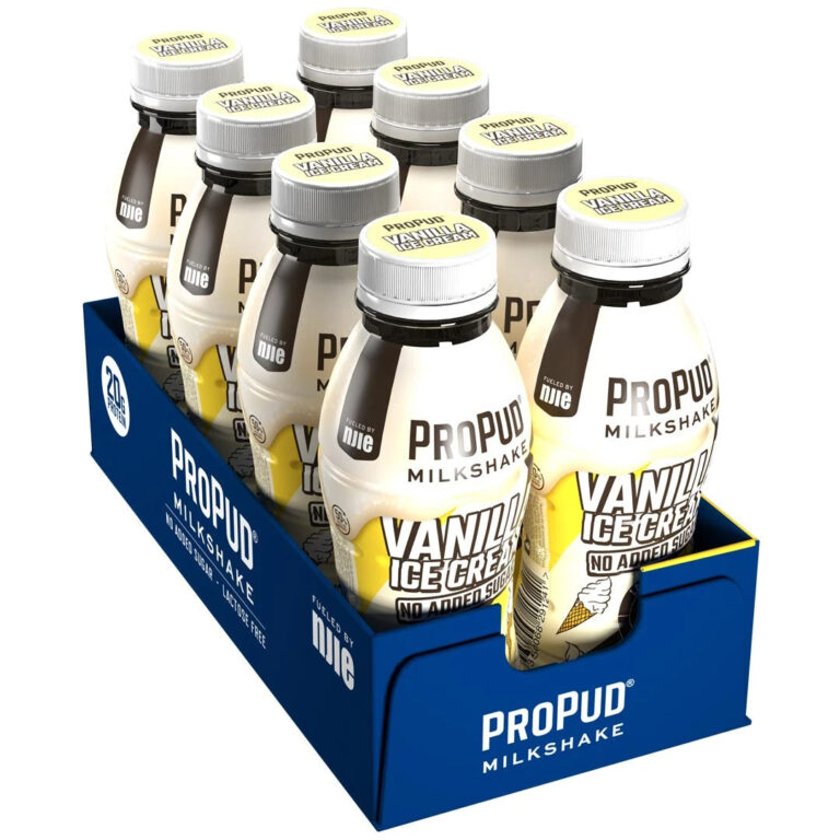 ProPud Milkshake Vaniljglass – 8 × 330 ml