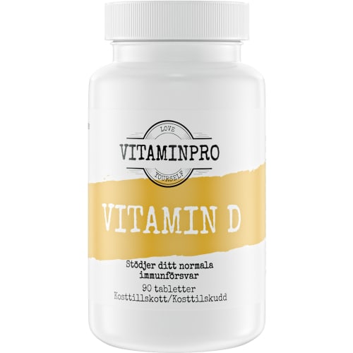 VitaminPro D-vitamin 90 tabletter